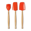 Le Creuset Spatelset Silicone Vulcanique 3-delig