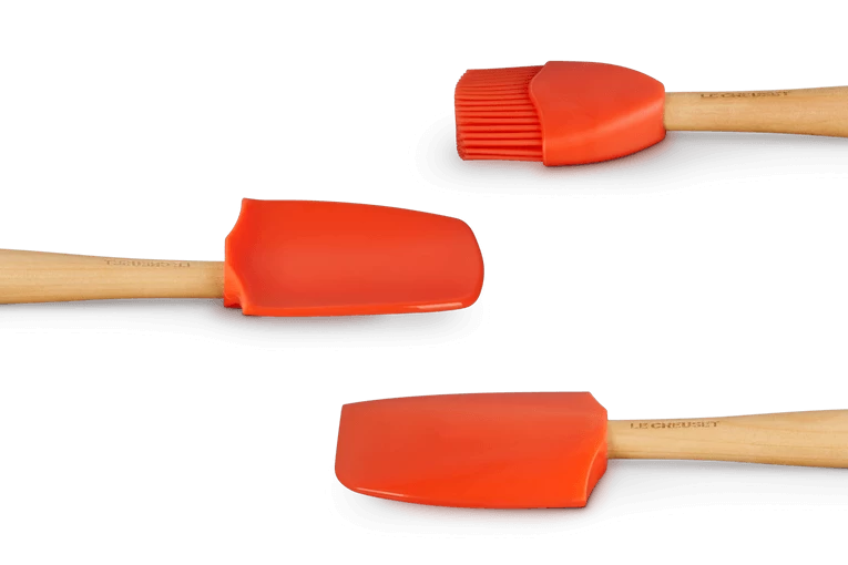 Le Creuset Spatelset Silicone Vulcanique 3-delig - Afbeelding 2