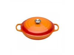 Le Creuset Multifunctionele Braadpan Met Zwarte Binnenzijde ø 30 Cm Gietijzer Vulcanique